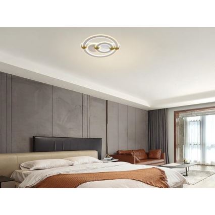 LED dimmelhető mennyezeti lámpatest LED/120W/230V 3000-6500K + távirányító