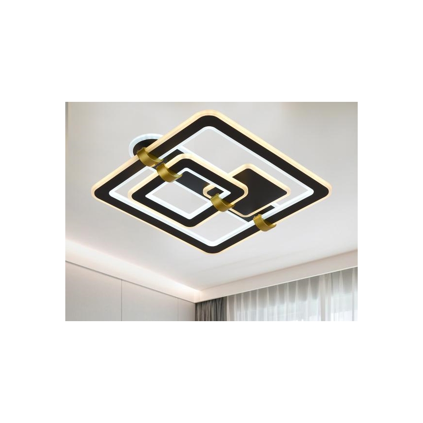 LED Dimmelhető mennyezeti lámpatest LED/140W/230V 3000-6500K + távirányító