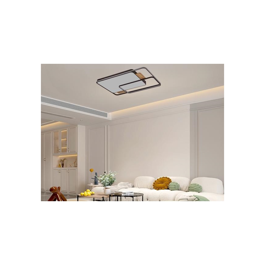 LED dimmelhető mennyezeti lámpatest LED/280W/230V 3000-6500K + távirányító
