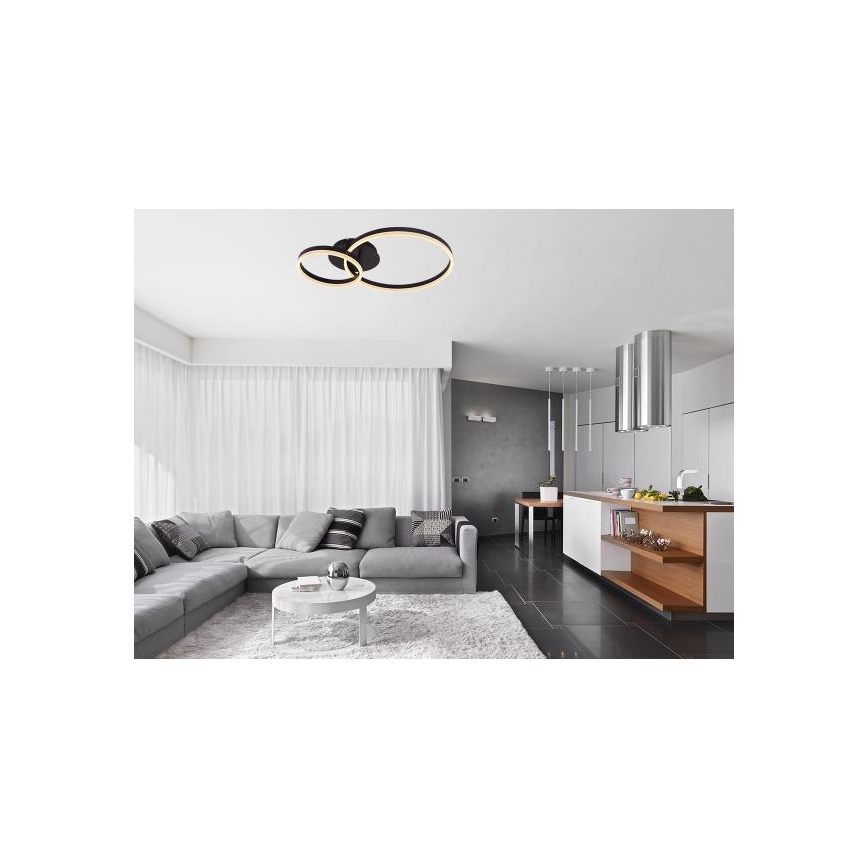 LED dimmelhető mennyezeti lámpatest LED/55W/230V 3000-6500K + távirányító