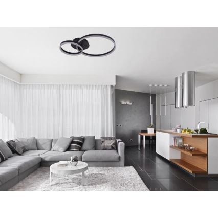 LED dimmelhető mennyezeti lámpatest LED/55W/230V 3000-6500K + távirányító