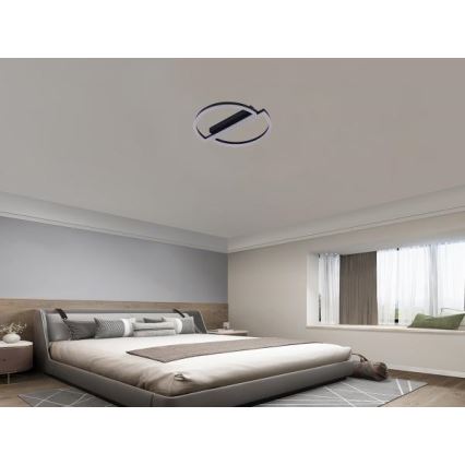 LED dimmelhető mennyezeti lámpatest LED/55W/230V 3000-6500K + távirányító