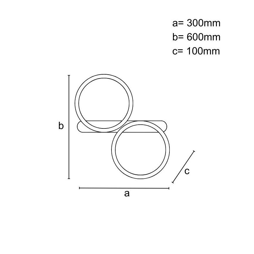 LED dimmelhető mennyezeti lámpatest LED/60W/230V 3000-6500K + távirányítóval