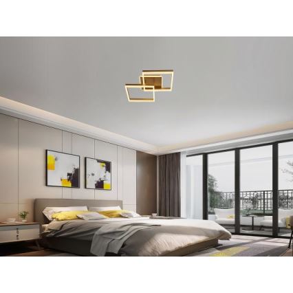 LED dimmelhető mennyezeti lámpatest LED/80W/230V 3000-6500K + távirányító