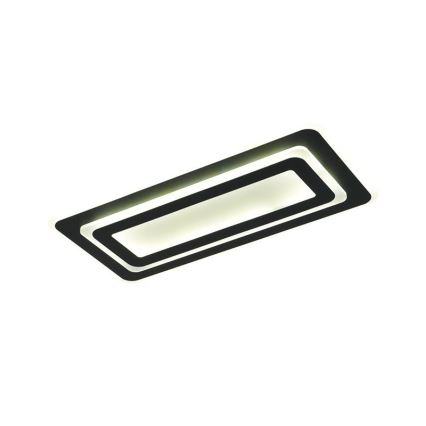 LED dimmelhető mennyezeti lámpa LED/85W/230V 3000-6500K fekete + távirányító