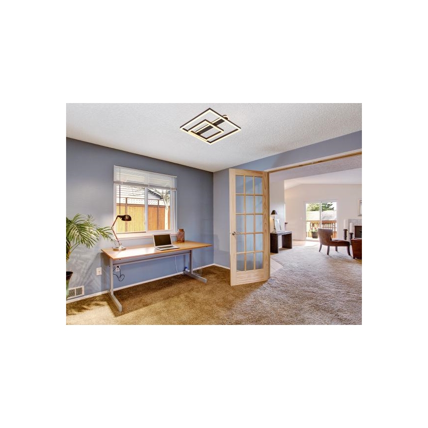 LED dimmelhető mennyezeti lámpatest LED/95W/230V 3000-6500K + távirányító