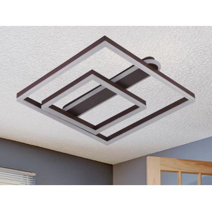 LED dimmelhető mennyezeti lámpatest LED/95W/230V 3000-6500K + távirányító