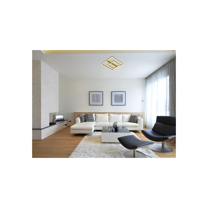 LED dimmelhető mennyezeti lámpatest LED/95W/230V 3000-6500K + távirányító