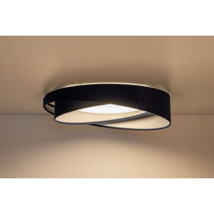 LED dimmelhető mennyezeti lámpa SMART GALAXY MODERN LED/24W/230V 3000-6500K átm. 55 cm kék/ezüst + távirányító