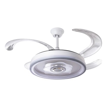 LED Dimmelhető mennyezeti ventilátor LED/70W/230V 3000-6000K átm. 50 cm fehér + távirányítás
