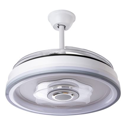 LED Dimmelhető mennyezeti ventilátor LED/70W/230V 3000-6000K átm. 50 cm fehér + távirányítás