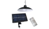 LED Dimmelhető napelemes függőlámpa szürkületézékelővel LED/6W/3,7V 800 mAh IP44 + távirányító