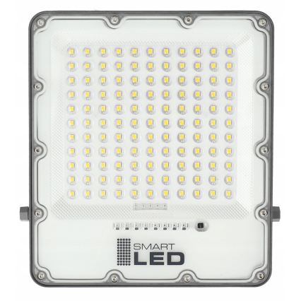 LED dimmelhető napelemes reflektor LED/150W/3,2V 5000K 15000 mAh IP65 fekete + távirányító