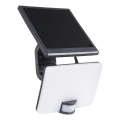 LED Dimmelhető napelemes reflektor mozgás- és szürkületérzékelővel LED/10W/3000 mAh 4000K IP54