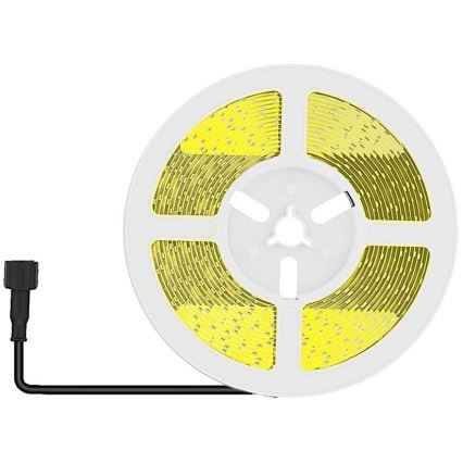 LED Dimmelhető napelemes szalag LED/1,2W/3,7V 3000K IP67 1500 mAh 5m + távirányítás