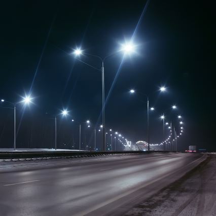 LED Dimmelhető napelemes utcai lámpa mozgás- és alkonyérzékelővel KERS LED/300W/3,2V 6500K 8000 mAh IP65 szürke + távirányítás