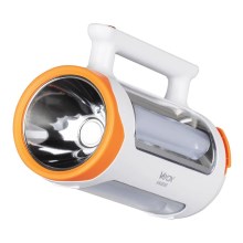 LED Dimmelhető rechargeable flashlight 2in1 power bank funkcióval LED/5W/230V 6 h 3500 mAh