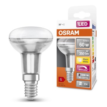LED Dimmelhető reflektor izzó R50 E14/5,9W/230V 2700K CRI 90 - Osram