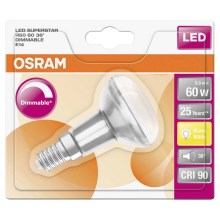 LED Dimmelhető reflektoros izzó E14/5,9W/230V - Osram