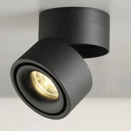 LED Dimmelhető spotlámpa LAHTI LED/10,5W/230V 3000K CRI 90 fekete