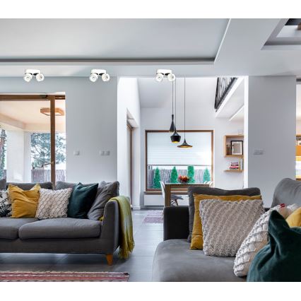 LED Dimmelhető spotlámpa LAHTI MINI 2xLED/9W/230V 3000K CRI 90 fehér