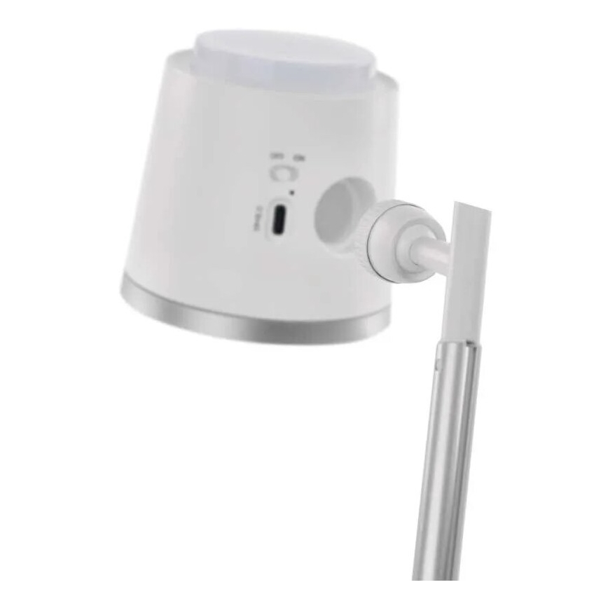 LED Dimmelhető újratölthető asztali lámpa 4in1 LED/6W/3,7V 3000K/4000K/6500K 1500mAh fehér