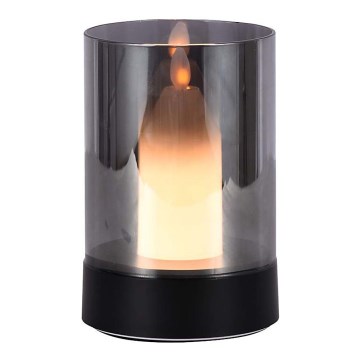 LED Dimmelhető  újratölthető asztali lámpa  LED/2W/5V 3000K 2400 mAh fekete