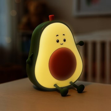 LED dimmelhető, újratölthető, érintésvezérelt éjszakai lámpa gyermekeknek AVOCADO LED/1W/5V 1200 mAh