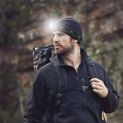 LED Dimmelhető újratölthető fejlámpa LED/USB 110lm 7h 850mAh