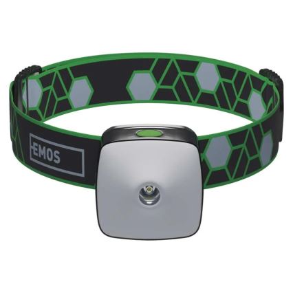 LED Dimmelhető újratölthető fejlámpa LED/USB 110lm 7h 850mAh