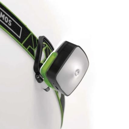 LED Dimmelhető újratölthető fejlámpa LED/USB 110lm 7h 850mAh