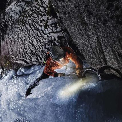 LED Dimmelhető újratölthető fejlámpa GP XPLOR PHR19 LED/1x18650/5V IPX8