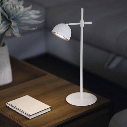 LED Dimmelhető újratölthető mágneses asztali lámpa 4in1 LED/4,2W/3,7V 4000K 1200mAh fehér