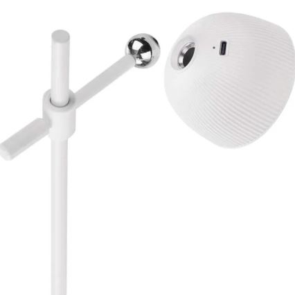 LED Dimmelhető újratölthető mágneses asztali lámpa 4in1 LED/4,2W/3,7V 4000K 1200mAh fehér