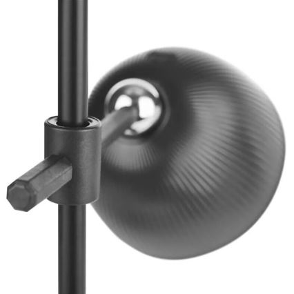 LED  Dimmelhető újratölthető mágneses asztali lámpa 4in1 LED/4,2W/3,7V 4000K 1200mAh fekete