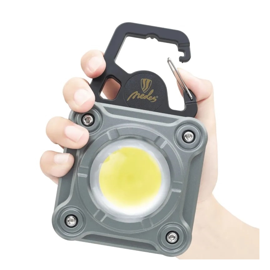 LED Dimmelhető újratölthető munkalámpa LED/15W/5V IPX4 1000 lm 2000 mAh