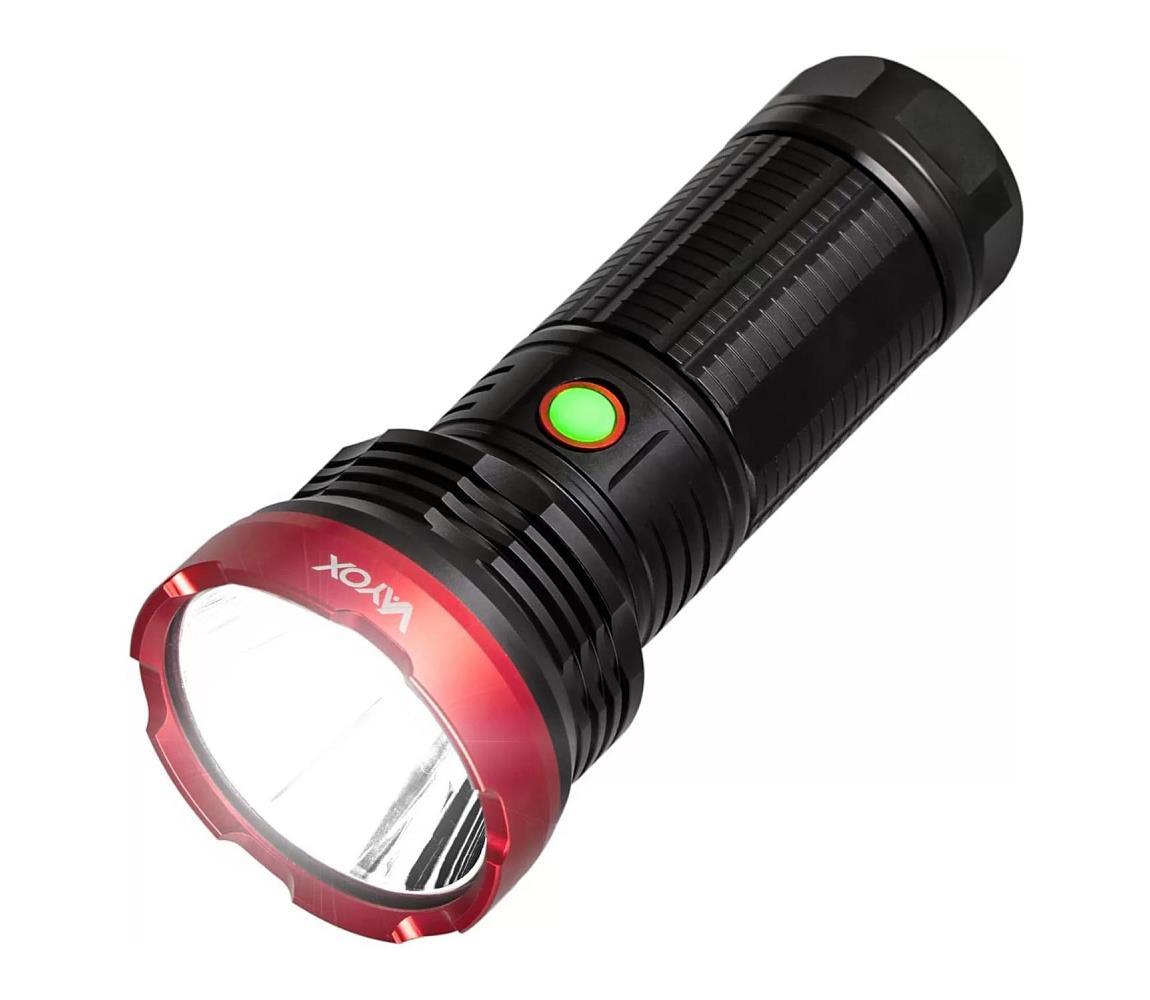 Vayox LED Dimmelhető újratölthető zseblámpa LED/20W/5V IPX5 2000 fényes 6000 mAh VA0110