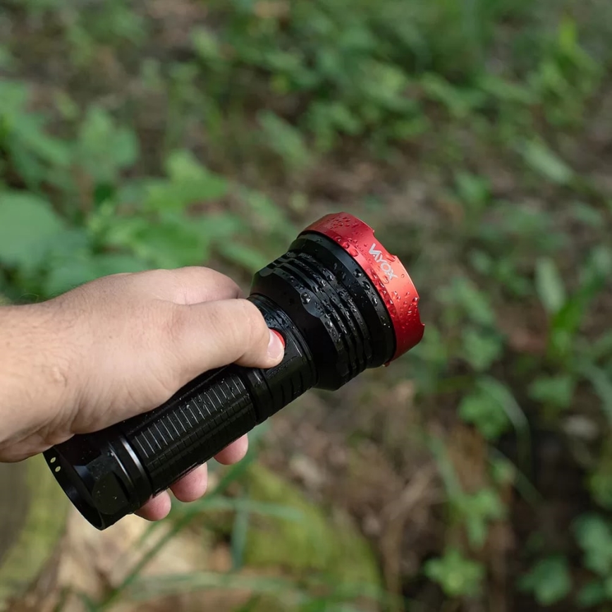 LED Dimmelhető újratölthető zseblámpa LED/20W/5V IPX5 2000 fényes 6000 mAh