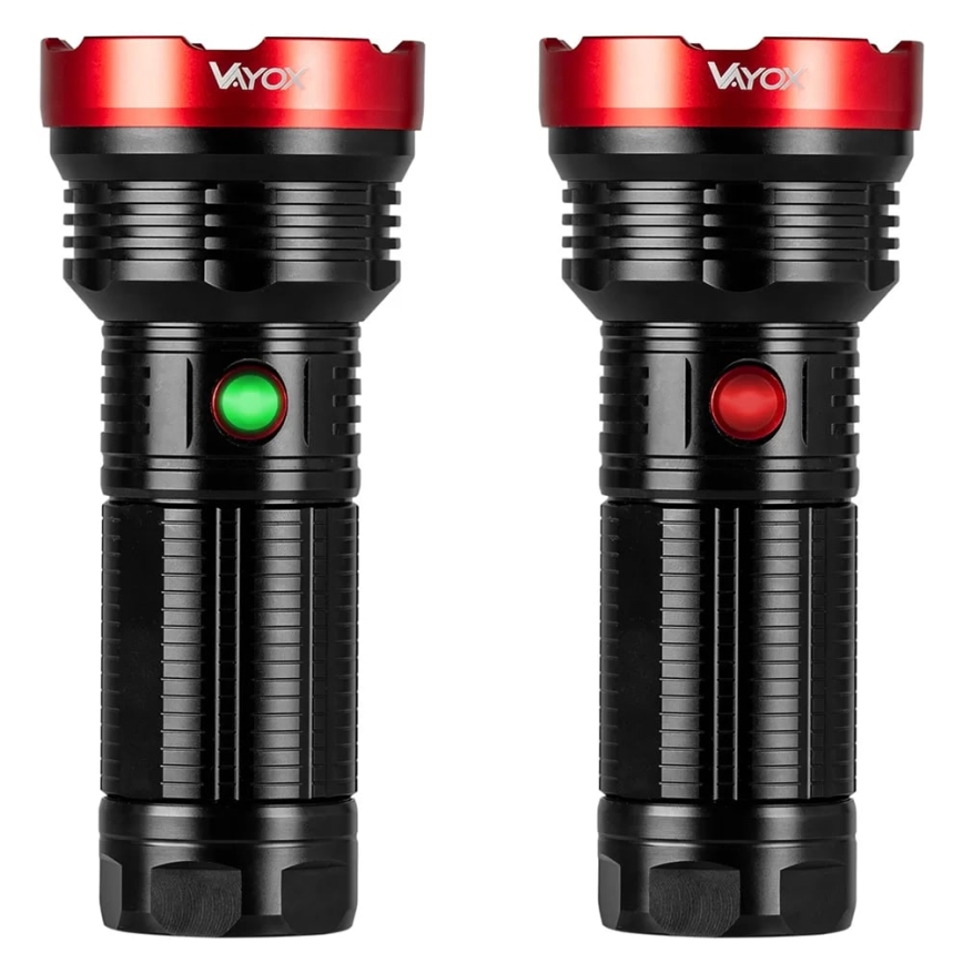 LED Dimmelhető újratölthető zseblámpa LED/20W/5V IPX5 2000 fényes 6000 mAh