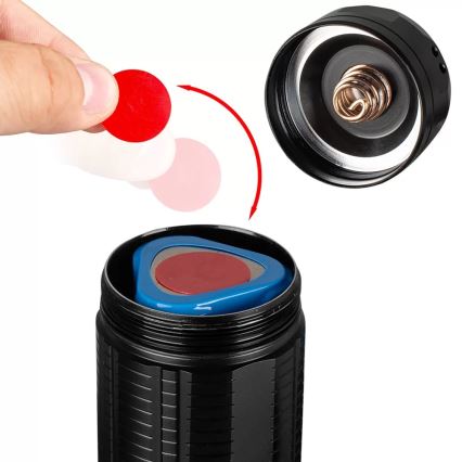 LED Dimmelhető újratölthető zseblámpa LED/20W/5V IPX5 2000 fényes 6000 mAh