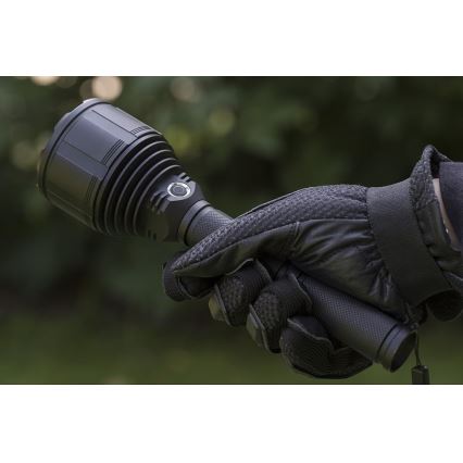 LED Dimmelhető újratölthető zseblámpa LED/30W/5V IPX7 3000 fényes 8400 mAh