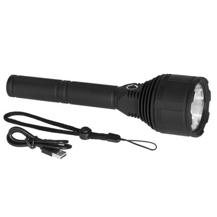 LED Dimmelhető újratölthető zseblámpa LED/30W/5V IPX7 3000 fényes 8400 mAh