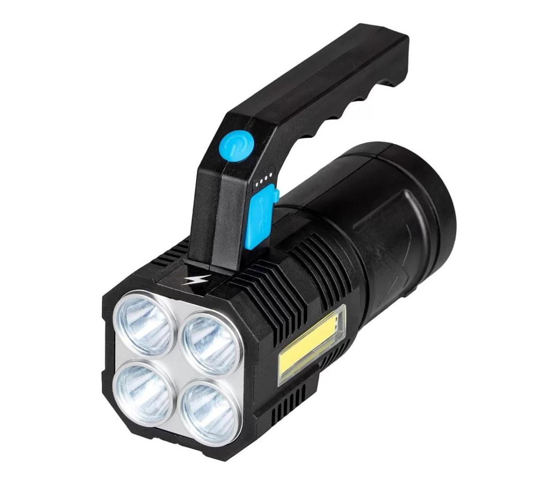 Vayox LED Dimmelhető újratölthető zseblámpa LED/5V IPX4 250 fényes 1200 mAh VA0113