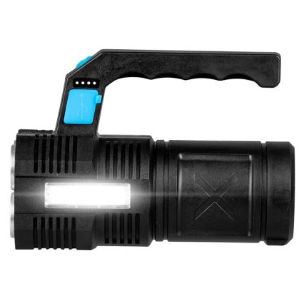 LED Dimmelhető újratölthető zseblámpa LED/5V IPX4 250 fényes 1200 mAh