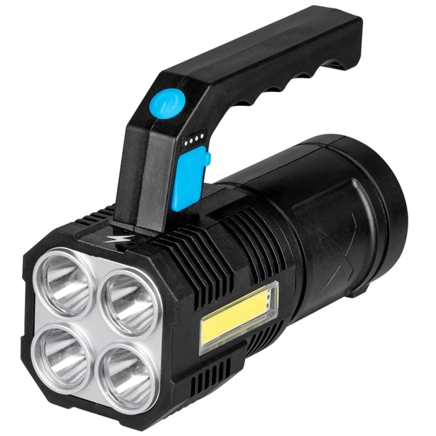 LED Dimmelhető újratölthető zseblámpa LED/5V IPX4 250 fényes 1200 mAh
