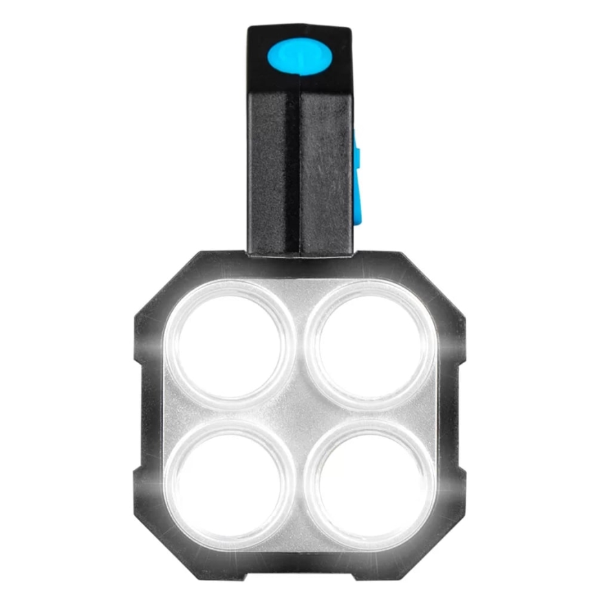 LED Dimmelhető újratölthető zseblámpa LED/5V IPX4 250 fényes 1200 mAh