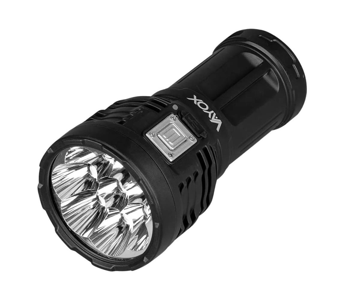 Vayox LED Dimmelhető újratölthető zseblámpa LED/5V IPX4 600 fényes 1200 mAh VA0114