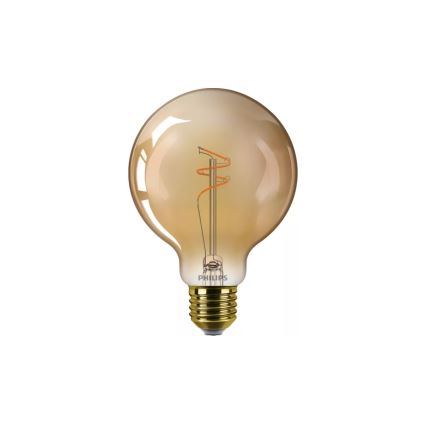 LED dimmelhető vintage stílusú izzó Philips G95 E27/3,1W/230V 1800K