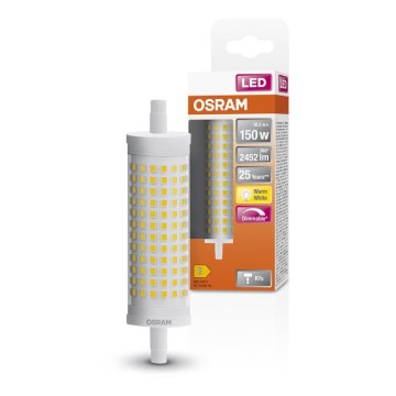 LED Dimmerálható izzó R7s/18,2W/230V 2700K 118 mm - Osram