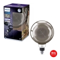 LED Dimmerelhető izzó SMOKY VINTAGE Philips E27/6,5W/230V 4000K